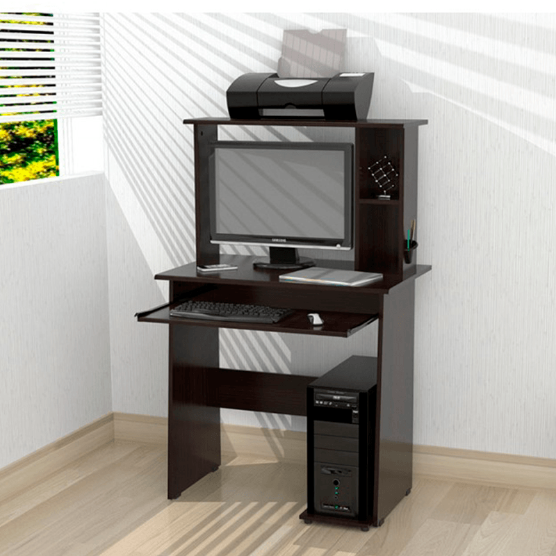 Escritorio_Computo_Estante_Wengue