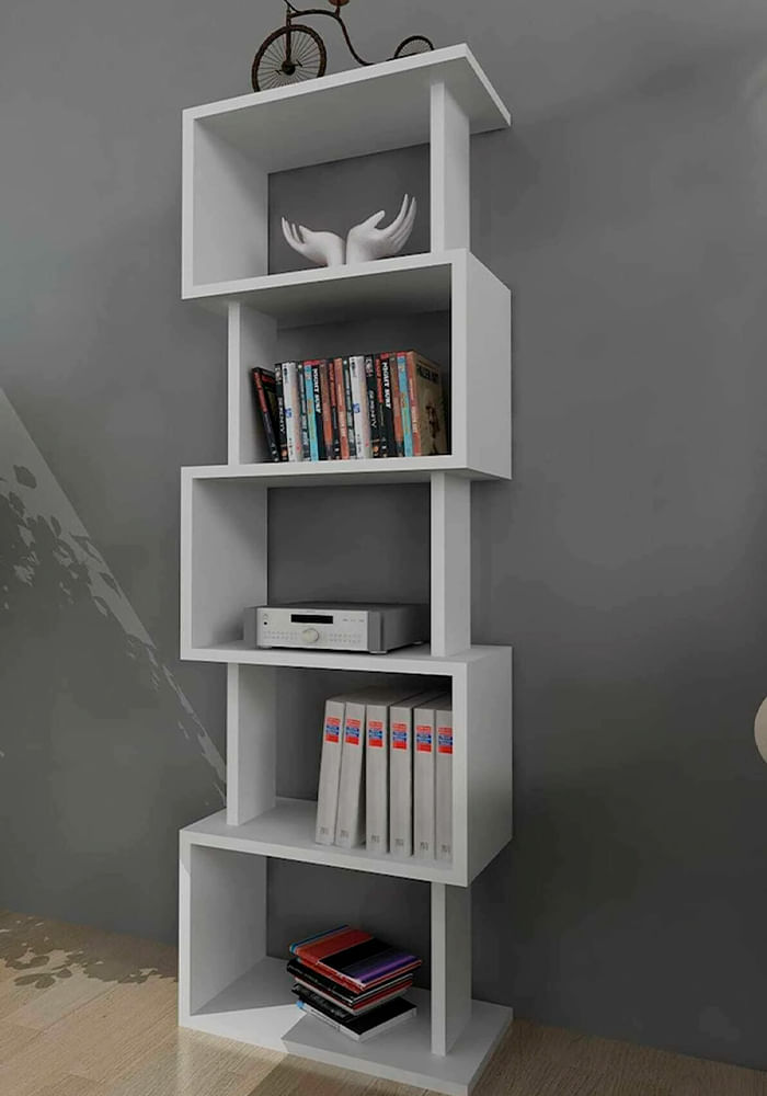 Librero_Juvenil_Moderno_Blanco