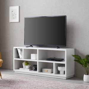 Centro de Entretenimiento para TV Blanco 65 Pulgadas