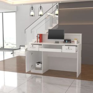 Counter de Recepción Moderno Con luces 120cm