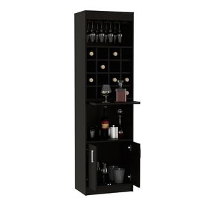 Bar Vinero de Melamina Wengue 51cm
