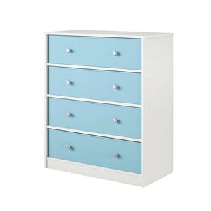 Cómoda para Niña Moderna Celeste 80cm