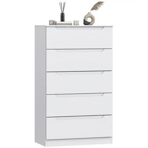 Cómoda de Melamina Funcional Blanco 122cm
