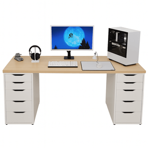 Escritorio Gamer de Melamina Malva 180cm