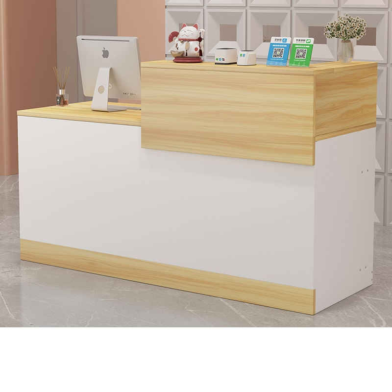 Counter de Recepción Moderno Malva 120cm