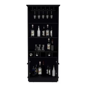 Mueble Bar Vinero Negro 75cm